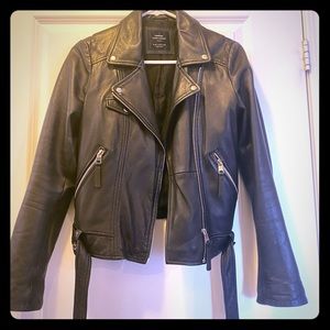 Zara Moto leather jacket